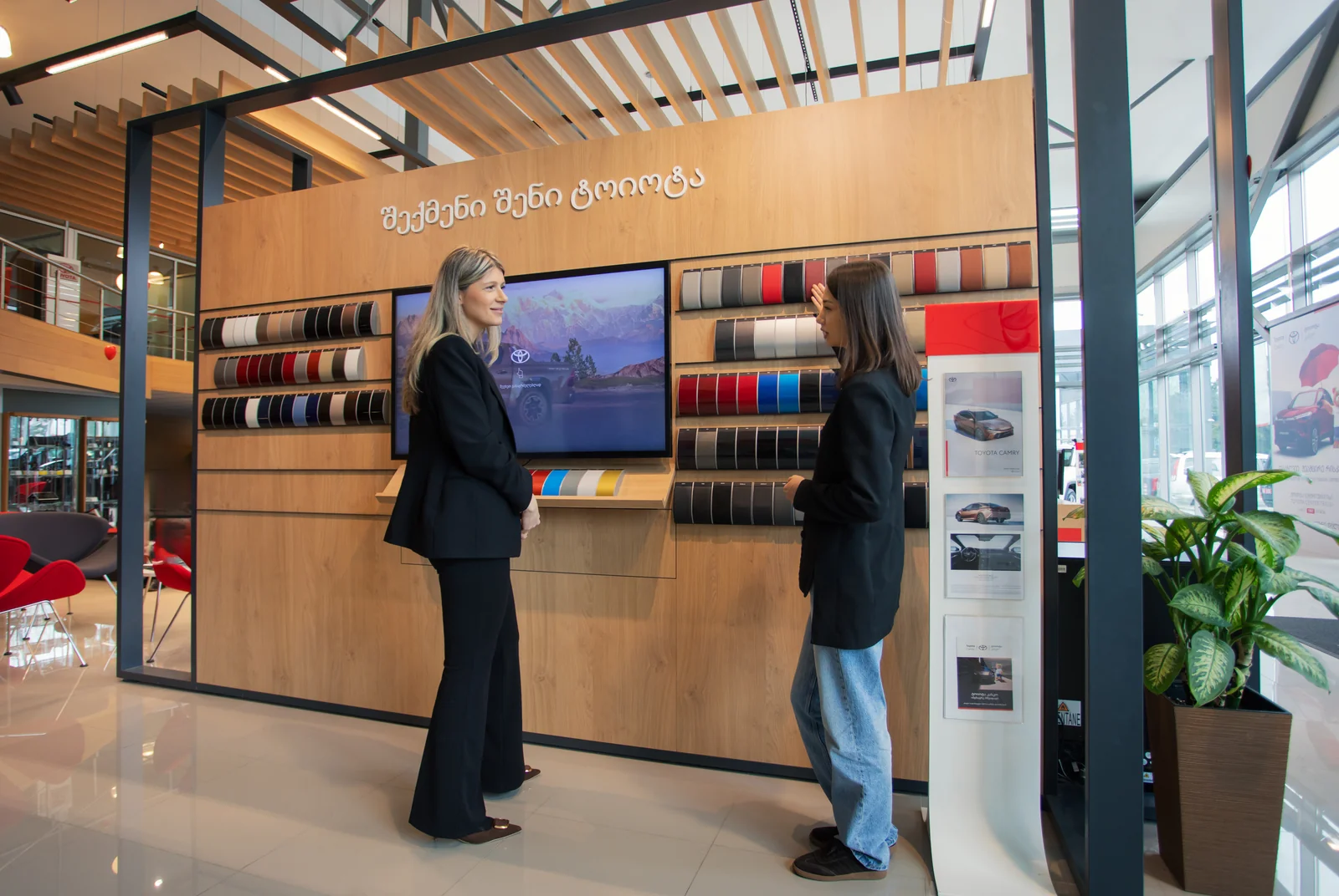 Service and customer support at Toyota Center Tbilisi