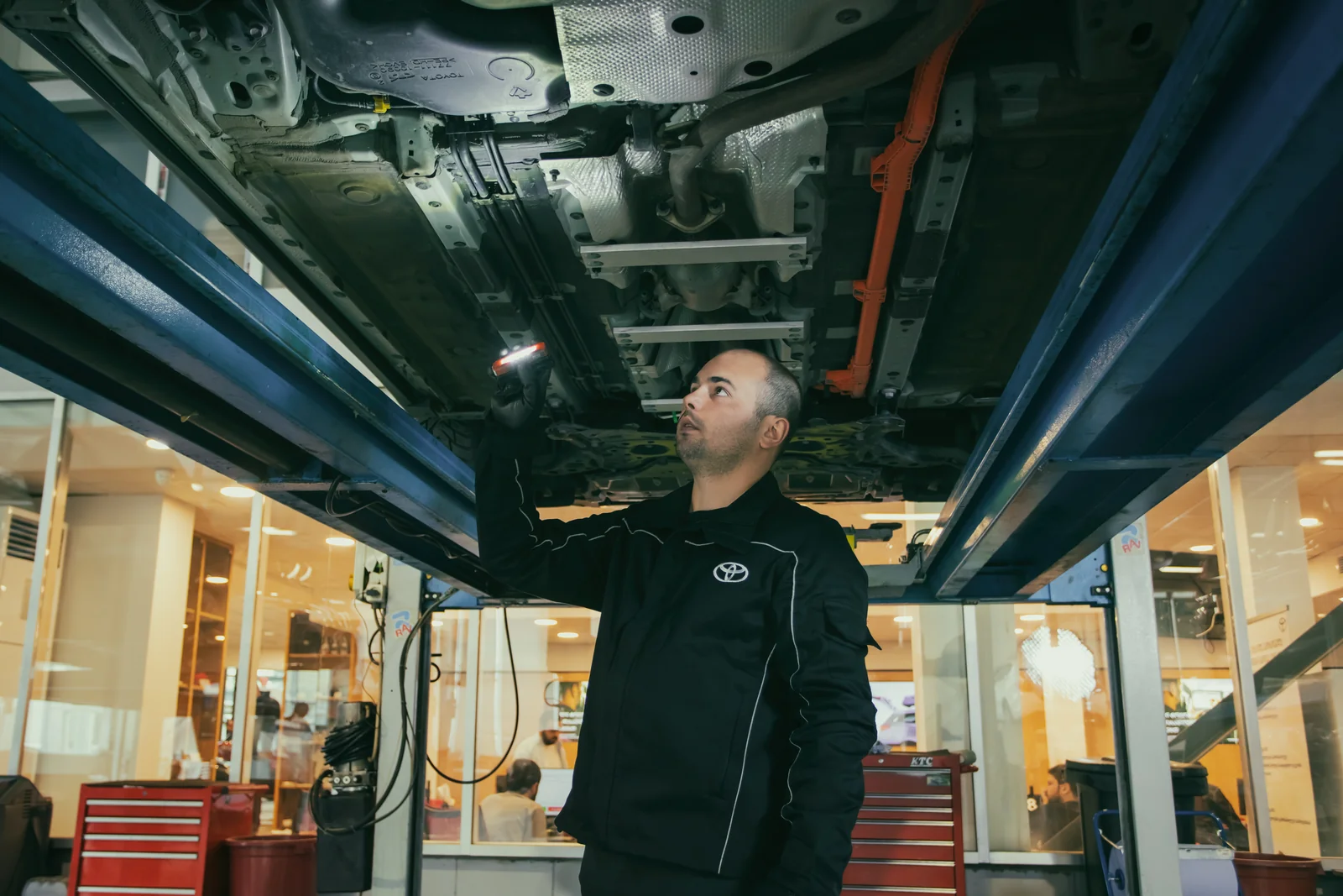 Service and customer support at Toyota Center Tbilisi