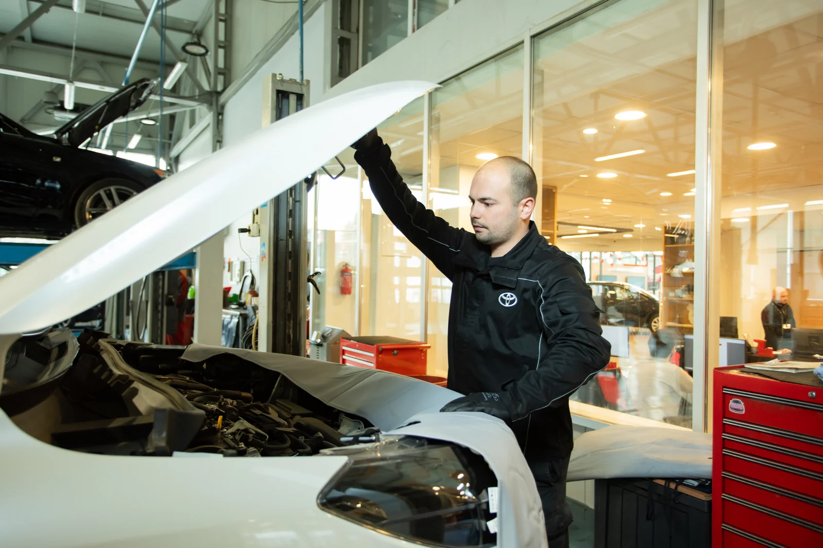 Service and customer support at Toyota Center Tbilisi
