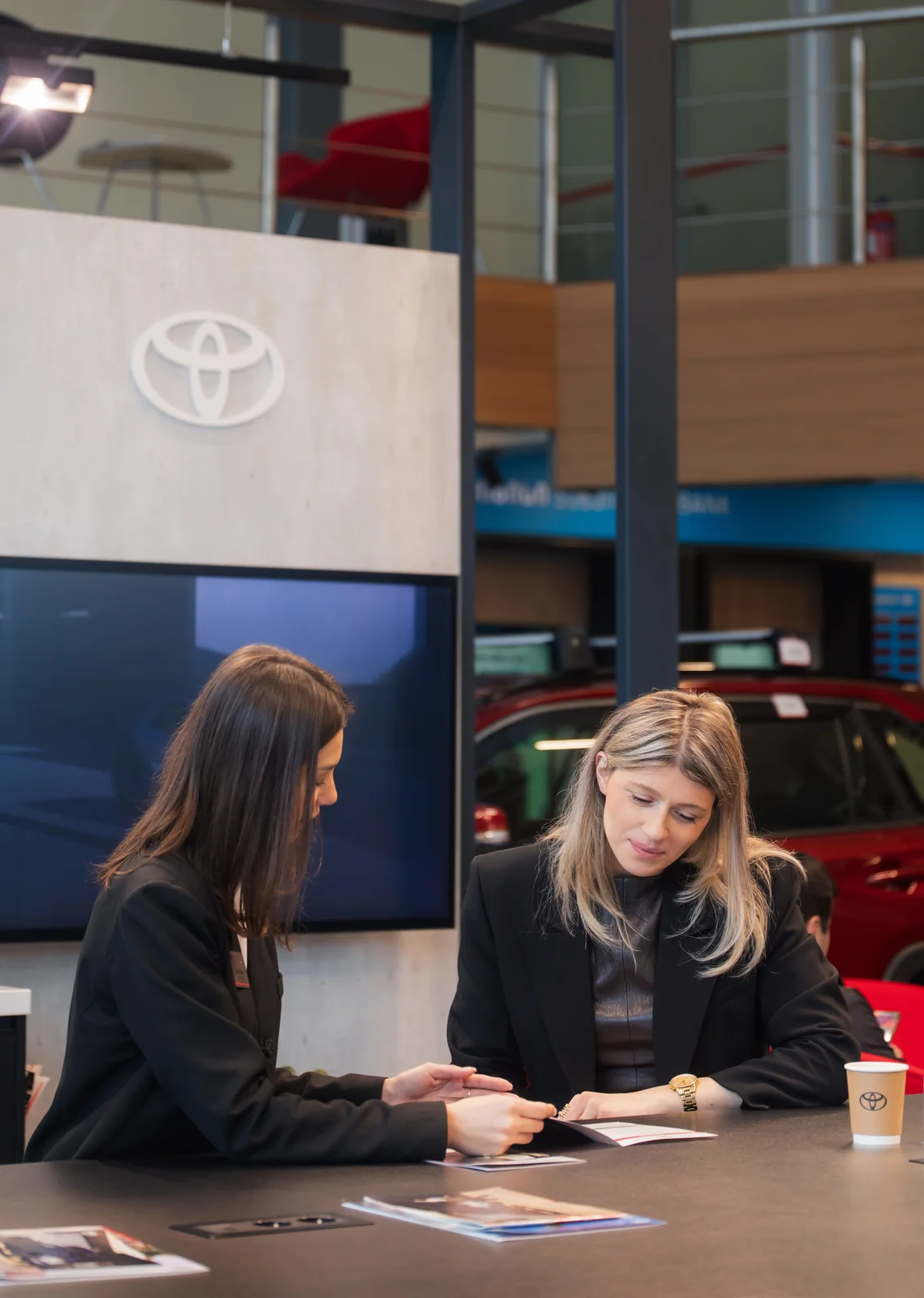 Service and customer support at Toyota Center Tbilisi
